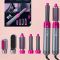 FRETE GRÁTIS - Escova Ellegance Deluxe Hair 5 em 1, Alisa, Seca, Modela, Faz Cachos e Anti-Frizz - BIVOLT (110v/220v)