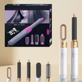 FRETE GRÁTIS - Escova Ellegance Deluxe Hair 5 em 1, Alisa, Seca, Modela, Faz Cachos e Anti-Frizz - BIVOLT (110v/220v)