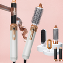 FRETE GRÁTIS - Escova Ellegance Deluxe Hair 5 em 1, Alisa, Seca, Modela, Faz Cachos e Anti-Frizz - BIVOLT (110v/220v)
